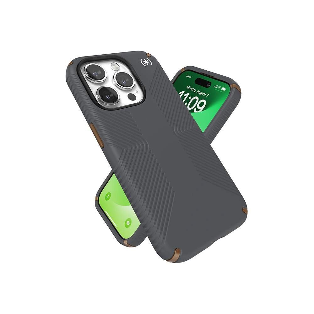 Hurtownia GSM - Case Speck Presidio2 Grip Apple iPhone 15 Pro (Charcoal Grey/Cool Bronze/Weiß) - SPK498 - {ean13} - Hurt