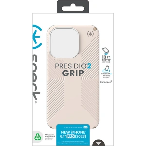Hurtownia GSM - Etui Speck Presidio2 Grip Apple iPhone 15 Pro (Bělená kost/ Dědictví zlato/ Ořechově hnědá) - SPK499 - {ean13} - Hurt