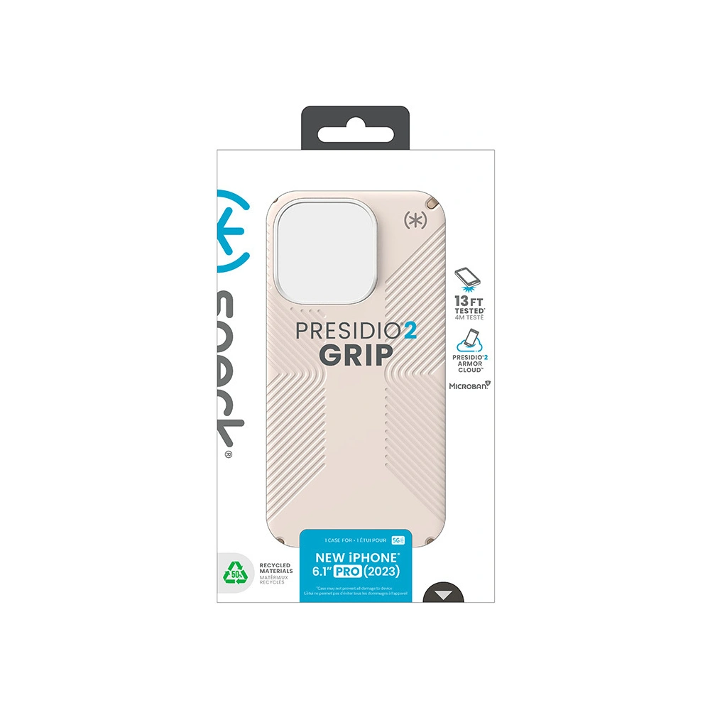 Hurtownia GSM - Case Speck Presidio2 Grip Apple iPhone 15 Pro (Bleached Bone/Heirloom Gold/Hazel Brown) - SPK499 - {ean13} - Hurt