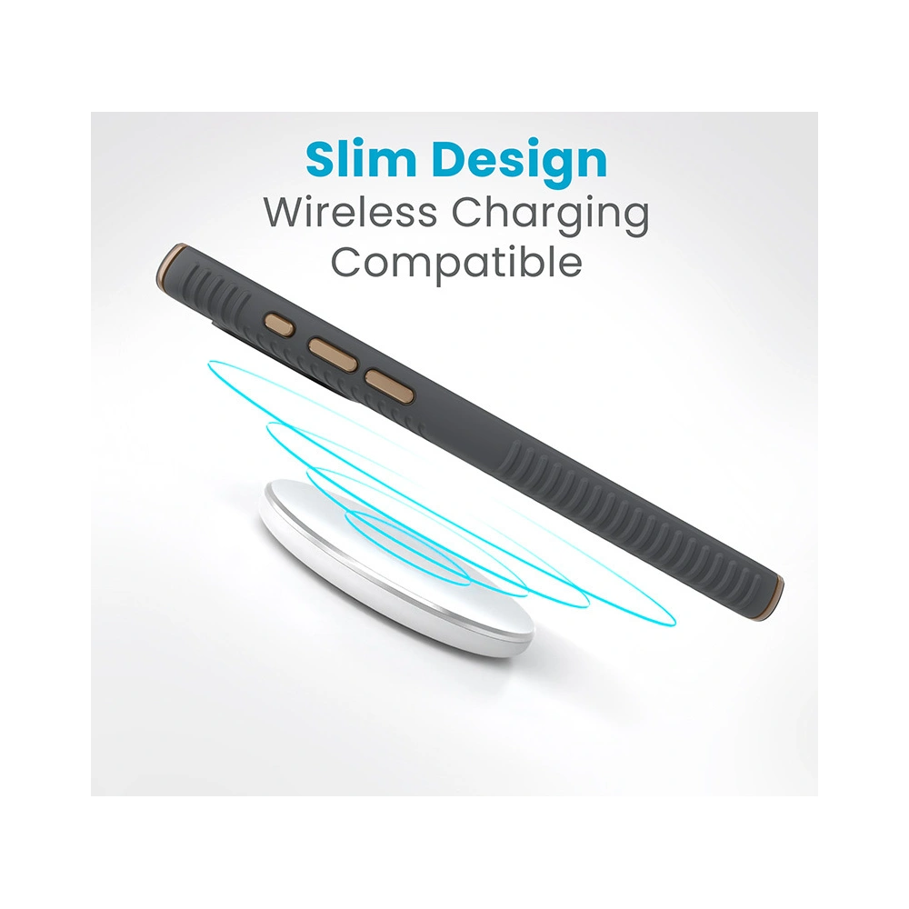 Wholesale Speck Presidio2 Grip Apple iPhone 15 Pro Max (Charcoal Grey/Cool Bronze/White) - SPK502 - {ean13} - Hurt
