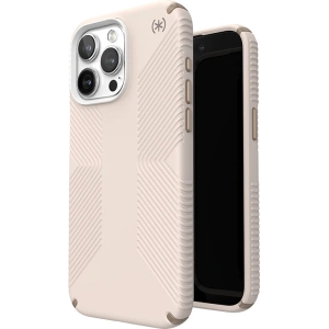 Speck Presidio2 Grip Apple iPhone 15 Pro Max (Bleached Bone/Heirloom Gold/Hazel Brown)