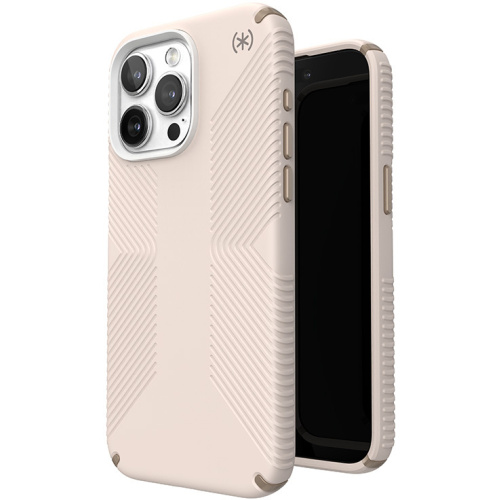 Hurtownia Speck - 840168534579 - SPK503 - Etui Speck Presidio2 Grip Apple iPhone 15 Pro Max (Bleached Bone/Heirloom Gold/Hazel Brown) - B2B homescreen