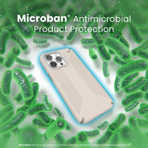 Etui Speck Presidio2 Grip Apple iPhone 15 Pro Max (Bleached Bone/Heirloom Gold/Hazel Brown)