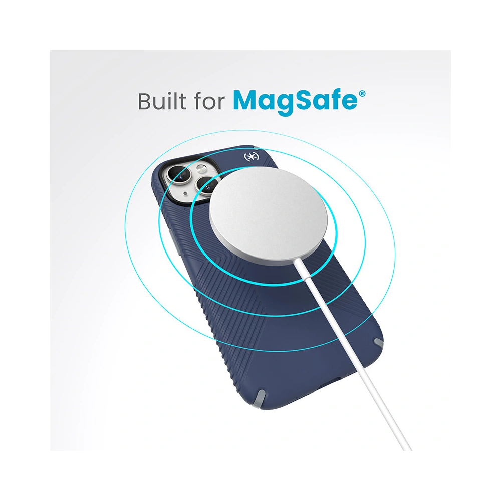 Wholesale Speck Presidio2 Grip MagSafe Apple iPhone 15 (Coastal Blue/Dustgrey/White) - SPK505 - {ean13} - Hurt
