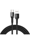 Kabel USB-C z podświetleniem LED Baseus Halo 2A 2m (czarny)
