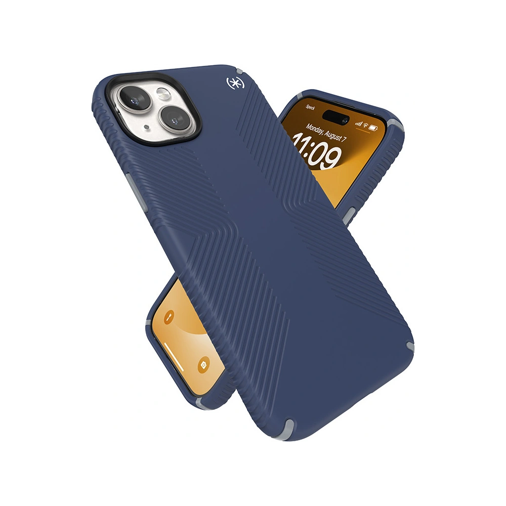 Hurtownia GSM - Etui Speck Presidio2 Grip MagSafe Apple iPhone 15 Plus / 14 Plus (Mořská modř/Prachová šedá/Bílá) - SPK509 - {ean13} - Hurt