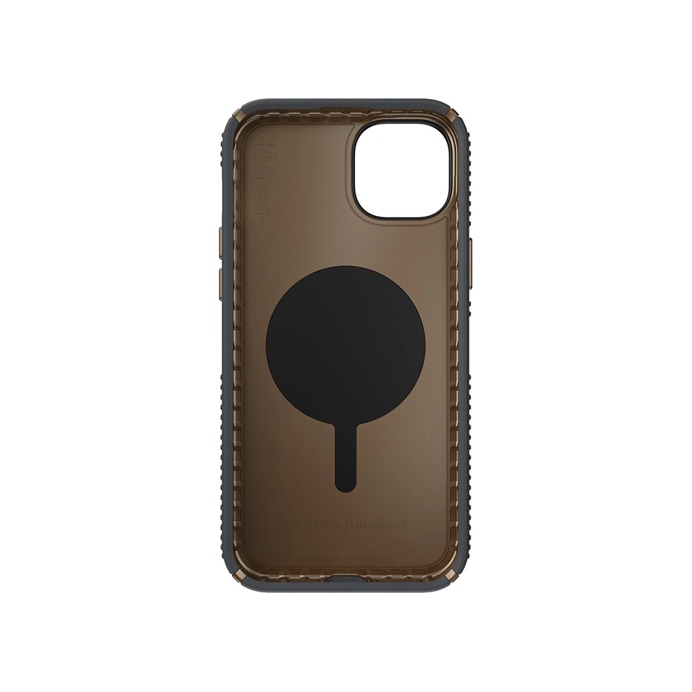 Hurtownia GSM - Etui Speck Presidio2 Grip MagSafe Apple iPhone 15 Plus / 14 Plus (Gri Charcoal/Bronz Rece/Alb) - SPK510 - {ean13} - Hurt