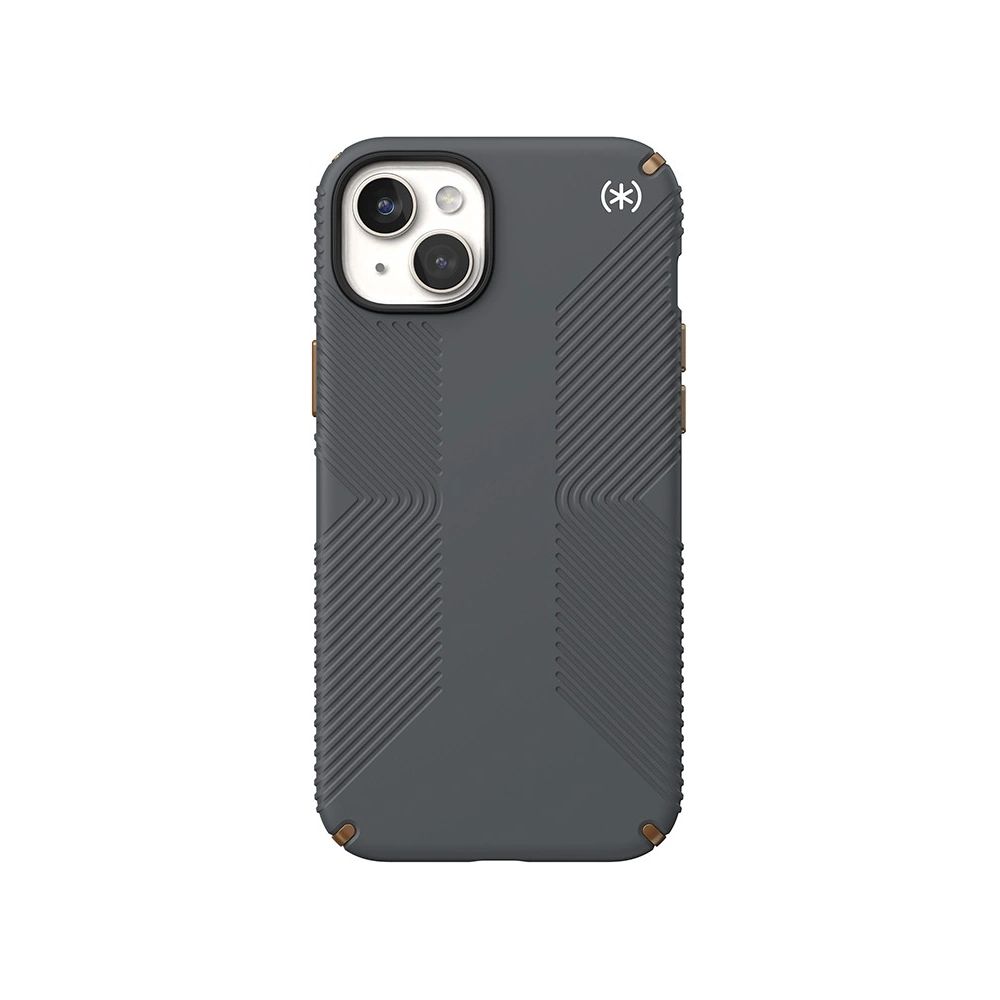 Hurtownia GSM - Etui Speck Presidio2 Grip MagSafe Apple iPhone 15 Plus / 14 Plus (Gri Charcoal/Bronz Rece/Alb) - SPK510 - {ean13} - Hurt