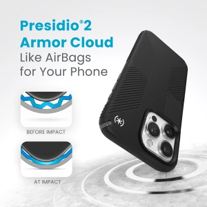 Wholesale Speck Presidio2 Grip MagSafe Apple iPhone 15 Pro Max (Black/Slate Grey/White) - SPK511 - {ean13} - Hurt