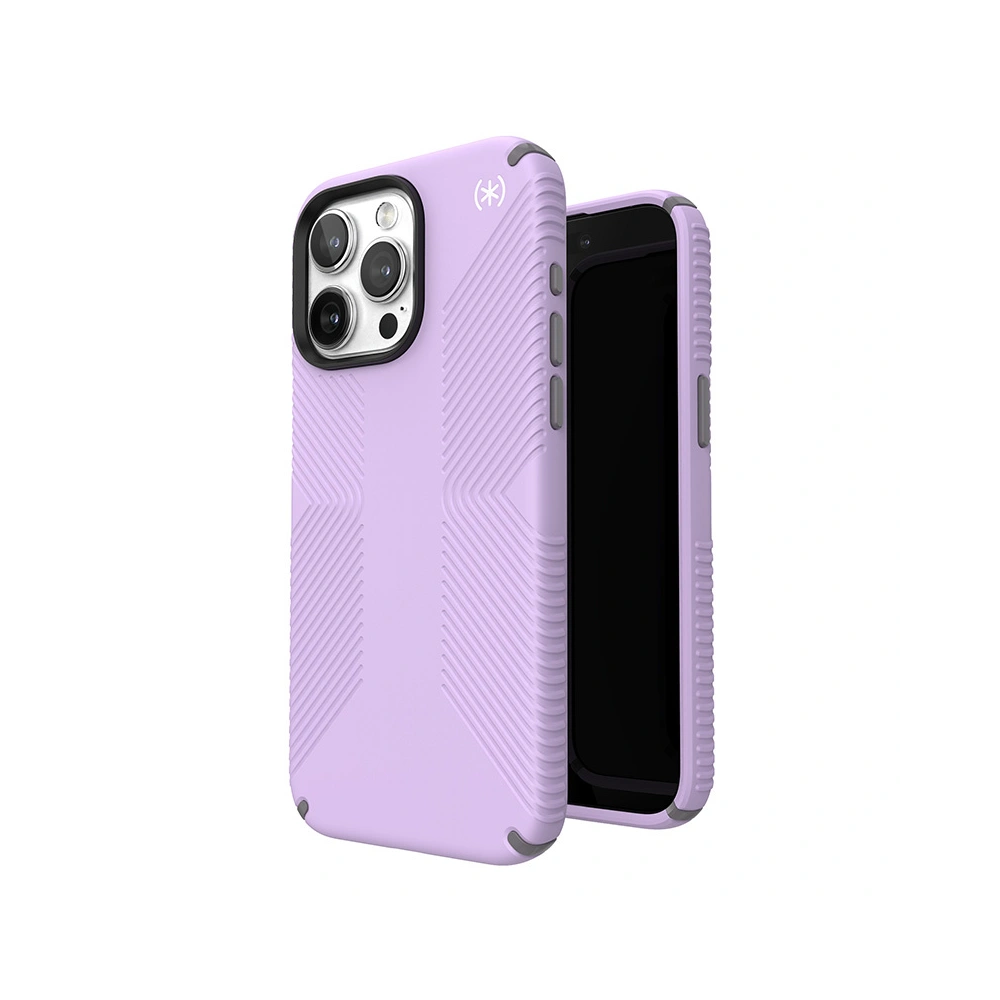 Wholesale Speck Presidio2 Grip MagSafe Apple iPhone 15 Pro Max (Spring Purple/Cloudy Grey/White) - SPK512 - {ean13} - Hurt