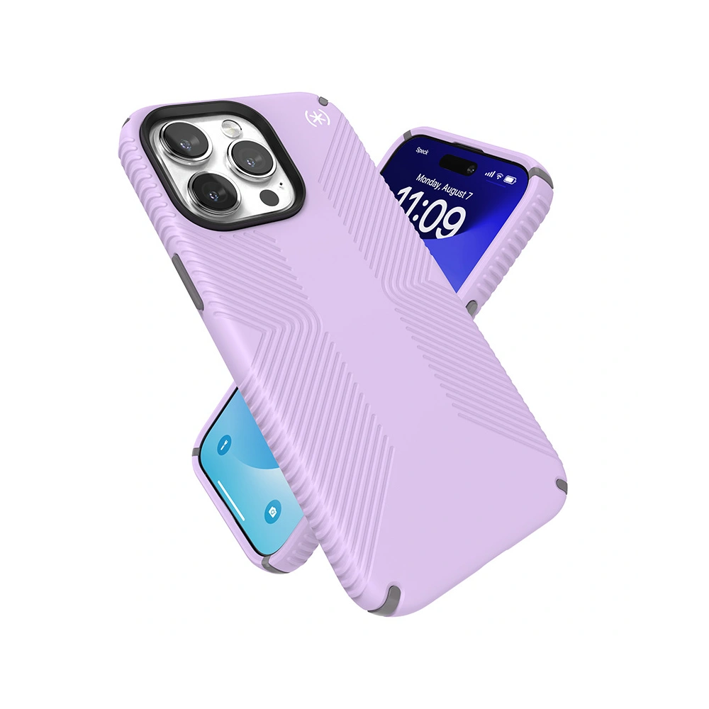 Hurtownia GSM - Etui Speck Presidio2 Grip MagSafe Apple iPhone 15 Pro Max (Spring Purple/Cloudy Grey/White) - SPK512 - {ean13} - Hurt