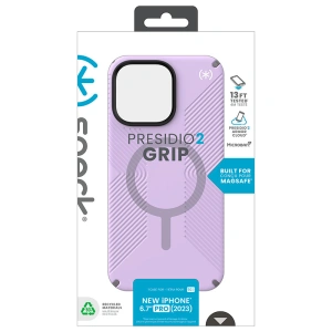 Wholesale Speck Presidio2 Grip MagSafe Apple iPhone 15 Pro Max (Spring Purple/Cloudy Grey/White) - SPK512 - {ean13} - Hurt