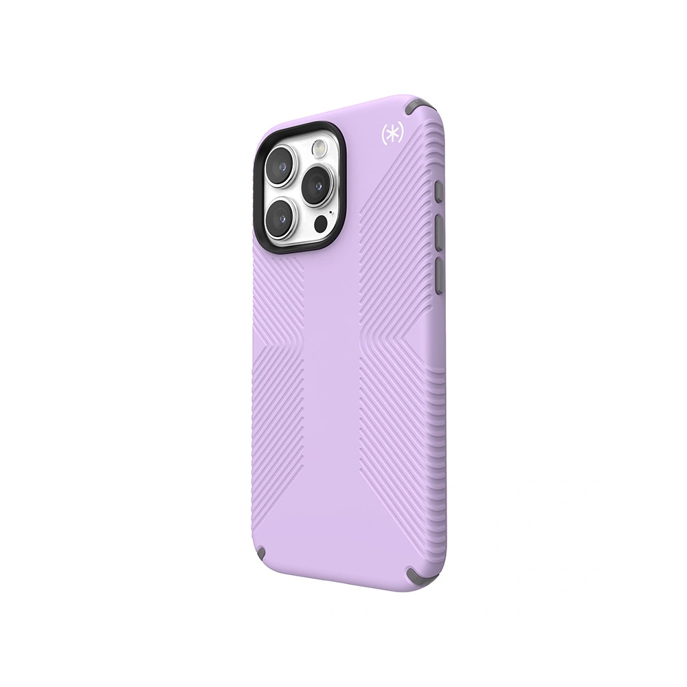 Wholesale Speck Presidio2 Grip MagSafe Apple iPhone 15 Pro Max (Spring Purple/Cloudy Grey/White) - SPK512 - {ean13} - Hurt