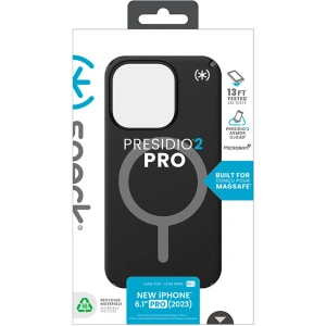 Hurtownia GSM - Etui Speck Presidio2 Pro MagSafe Apple iPhone 15 Pro (Černá/Šedá/White) - SPK517 - {ean13} - Hurt