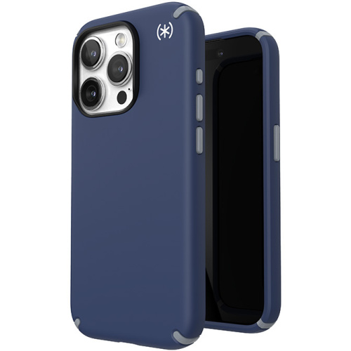 Hurtownia Speck - 840168537624 - SPK518 - Etui Speck Presidio2 Pro MagSafe Apple iPhone 15 Pro (Coastal Blue/Dustgrey/White) - B2B homescreen
