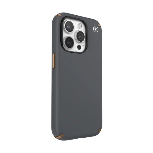 Etui Speck Presidio2 Pro MagSafe Apple iPhone 15 Pro (Charcoal Grey/Cool Bronze/White)