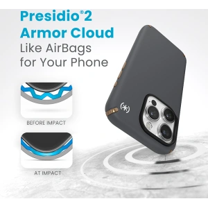 Wholesale Speck Presidio2 Pro MagSafe Apple iPhone 15 Pro (Charcoal Grey/Cool Bronze/White) - SPK519 - {ean13} - Hurt