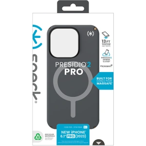 Hurtownia GSM - Etui Speck Presidio2 Pro MagSafe Apple iPhone 15 Pro (Tmavě šedá/Chladný bronz/Bílá) - SPK519 - {ean13} - Hurt