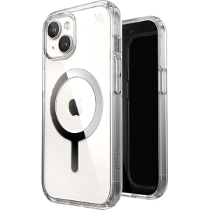 Hurtownia GSM - Etui Speck Presidio Perfect-Clear MagSafe Apple iPhone 15 (Čiré/Chromové provedení/Sereně stříbrné) - SPK522 - {ean13} - Hurt