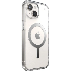 Hurtownia GSM - Etui Speck Presidio Perfect-Clear MagSafe Apple iPhone 15 (Čiré/Chromové provedení/Sereně stříbrné) - SPK522 - {ean13} - Hurt