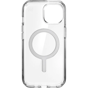 Hurtownia GSM - Etui Speck Presidio Perfect-Clear MagSafe Apple iPhone 15 (Čiré/Chromové provedení/Sereně stříbrné) - SPK522 - {ean13} - Hurt