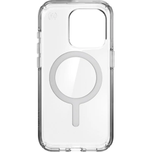 Hurtownia GSM - Etui Speck Presidio Perfect-Clear MagSafe Apple iPhone 15 Pro Max (Čirý/Chromový povrch/Světlé stříbro) - SPK523 - {ean13} - Hurt