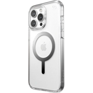 Hurtownia GSM - Etui Speck Presidio Perfect-Clear MagSafe Apple iPhone 15 Pro (Čirý/Chrome povrch/Světlé stříbro) - SPK524 - {ean13} - Hurt