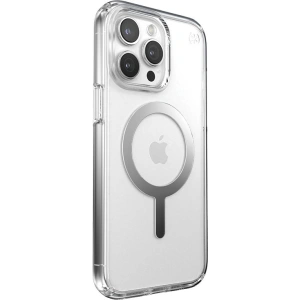 Hurtownia GSM - Etui Speck Presidio Perfect-Clear MagSafe Apple iPhone 15 Pro (Čirý/Chrome povrch/Světlé stříbro) - SPK524 - {ean13} - Hurt