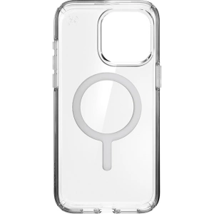 Hurtownia GSM - Etui Speck Presidio Perfect-Clear MagSafe Apple iPhone 15 Pro (Čirý/Chrome povrch/Světlé stříbro) - SPK524 - {ean13} - Hurt