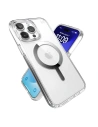 Hurtownia GSM - Etui Speck Presidio Perfect-Clear MagSafe Apple iPhone 15 Pro (Clear/Chrome Finish/Serene Silver) - SPK524 - {ean13} - Hurt