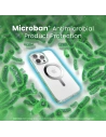 Hurtownia GSM - Case Speck Presidio Perfect-Clear MagSafe Apple iPhone 15 Pro (Klar/Chrom-Finish/Serene Silber) - SPK524 - {ean13} - Hurt