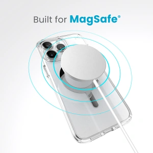 Wholesale Speck Presidio Perfect-Clear MagSafe Apple iPhone 15 Pro (Clear/Chrome Finish/Serene Silver) - SPK524 - {ean13} - Hurt