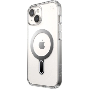 Hurtownia GSM - Etui Speck Presidio Perfect-Clear ClickLock MagSafe Apple iPhone 15 (Čiré/Chromové provedení/Sereně stříbrné) - SPK525 - {ean13} - Hurt