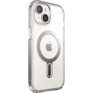 Hurtownia GSM - Etui Speck Presidio Perfect-Clear ClickLock MagSafe Apple iPhone 15 (Čiré/Chromové provedení/Sereně stříbrné) - SPK525 - {ean13} - Hurt