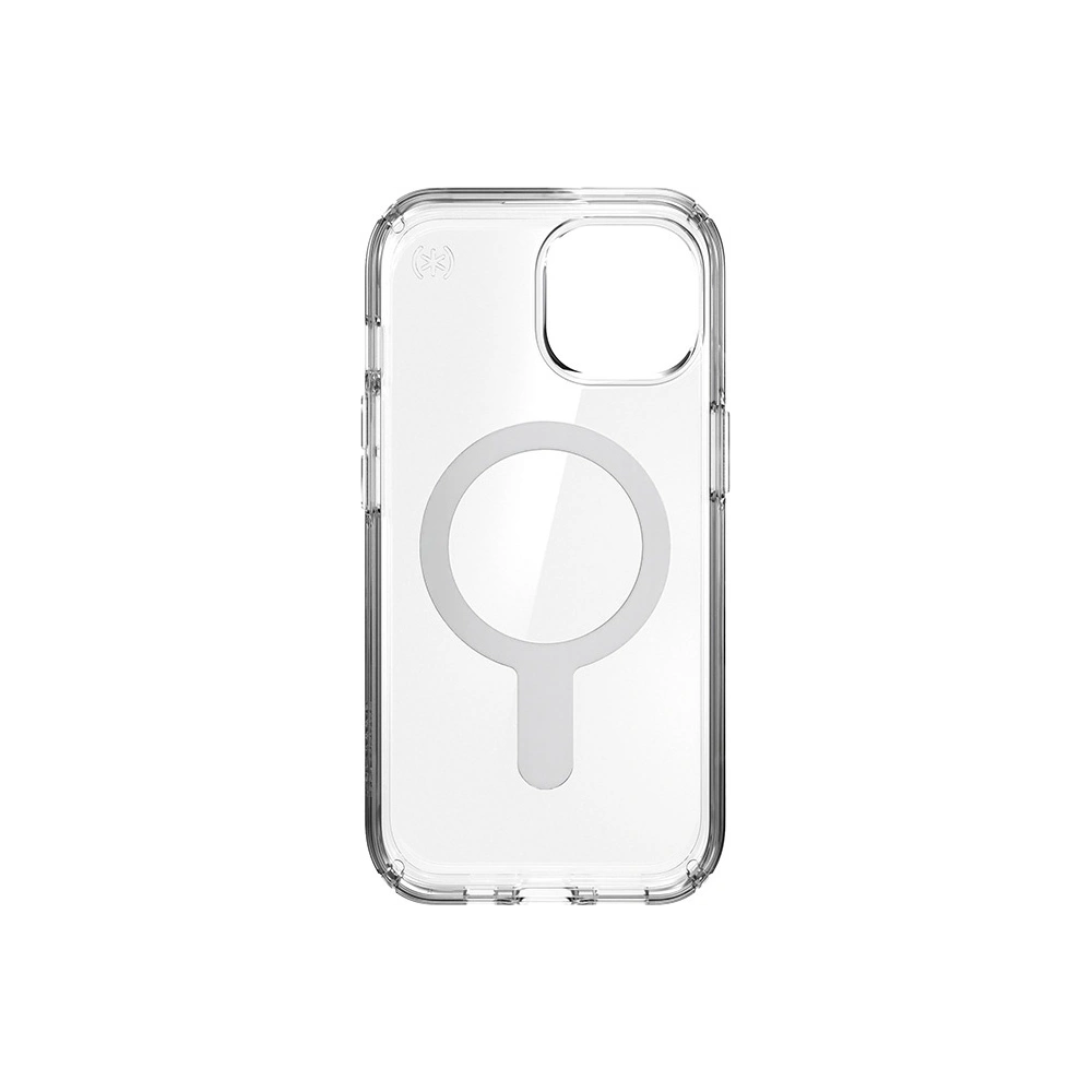 Wholesale Speck Presidio Perfect-Clear ClickLock MagSafe Apple iPhone 15 (Clear/Chrome Finish/Serene Silver) - SPK525 - {ean13} - Hurt