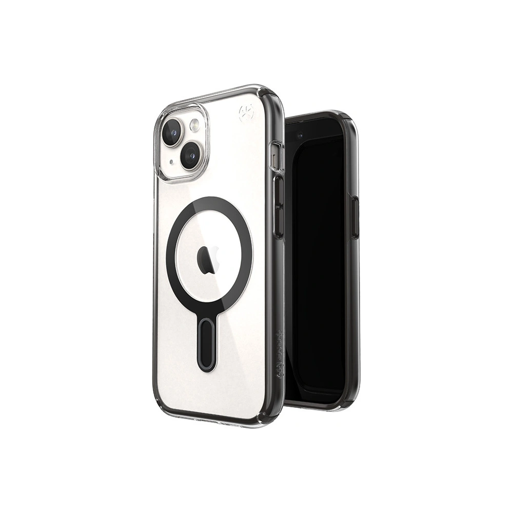 Hurtownia GSM - Etui Speck Presidio Perfect-Clear ClickLock MagSafe Apple iPhone 15 (Čirý/Matný černý/Šedý kámen) - SPK526 - {ean13} - Hurt