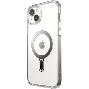 Hurtownia GSM - Etui Speck Presidio Perfect-Clear ClickLock MagSafe Apple iPhone 15 Plus / 14 Plus (Čirý/Chromový povrch/Světlá stříbrná) - SPK527 - {ean13} - Hurt