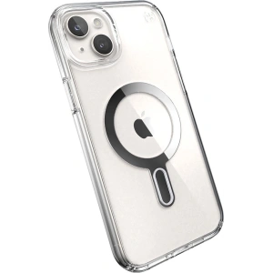 Hurtownia GSM - Etui Speck Presidio Perfect-Clear ClickLock MagSafe Apple iPhone 15 Plus / 14 Plus (Čirý/Chromový povrch/Světlá stříbrná) - SPK527 - {ean13} - Hurt
