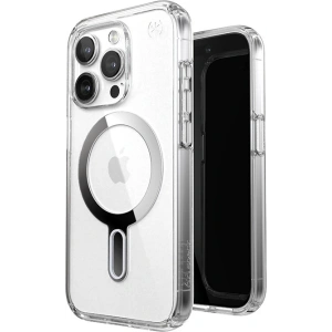 Hurtownia GSM - Etui Speck Presidio Perfect-Clear ClickLock MagSafe Apple iPhone 15 Pro (Čirý/Povrchová úprava chrom/Sereně stříbrný) - SPK528 - {ean13} - Hurt