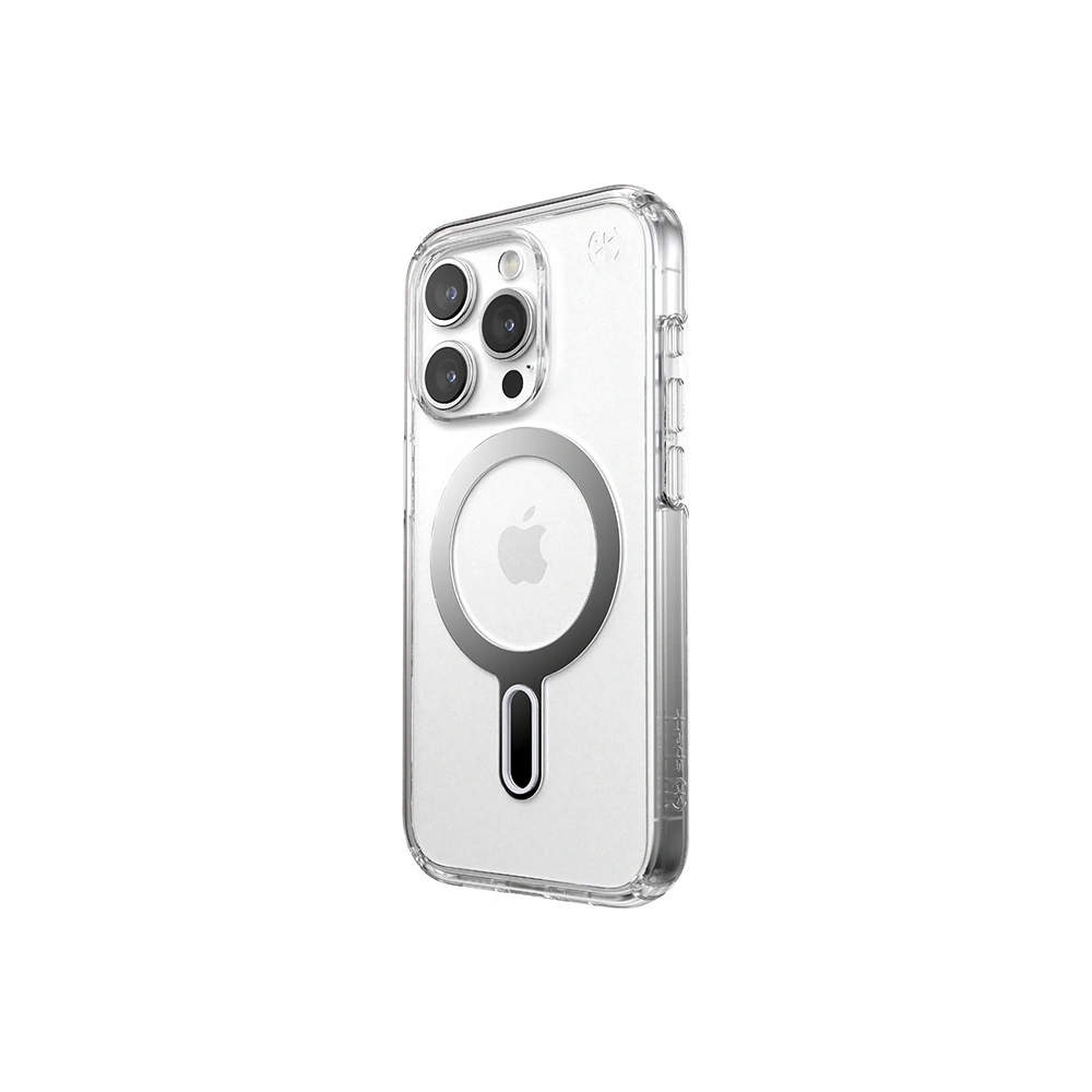 Wholesale Speck Presidio Perfect-Clear ClickLock MagSafe Apple iPhone 15 Pro (Clear/Chrome Finish/Serene Silver) - SPK528 - {ean13} - Hurt