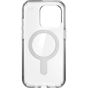 Hurtownia GSM - Etui Speck Presidio Perfect-Clear ClickLock MagSafe Apple iPhone 15 Pro (Čirý/Povrchová úprava chrom/Sereně stříbrný) - SPK528 - {ean13} - Hurt