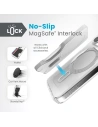 Hurtownia GSM - Etui Speck Presidio Perfect-Clear ClickLock MagSafe Apple iPhone 15 Pro (Čirý/Povrchová úprava chrom/Sereně stříbrný) - SPK528 - {ean13} - Hurt