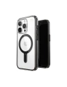 Etui Speck Presidio Perfect-Clear ClickLock MagSafe Apple iPhone 15 Pro (Clear/Frosted Black/Slate Grey)