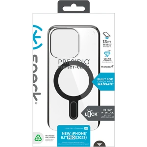 Hurtownia GSM - Etui Speck Presidio Perfect-Clear ClickLock MagSafe Apple iPhone 15 Pro (Čiré/Matné černé/Slate Grey) - SPK529 - {ean13} - Hurt