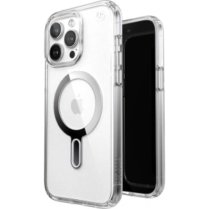 Hurtownia GSM - Etui Speck Presidio Perfect-Clear ClickLock MagSafe Apple iPhone 15 Pro Max (Clear/Chrome Finish/Serene Silver) - SPK530 - {ean13} - Hurt