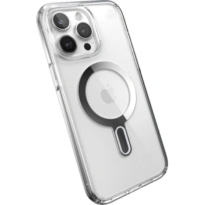Wholesale Speck Presidio Perfect-Clear ClickLock MagSafe Apple iPhone 15 Pro Max (Clear/Chrome Finish/Serene Silver) - SPK530 - {ean13} - Hurt