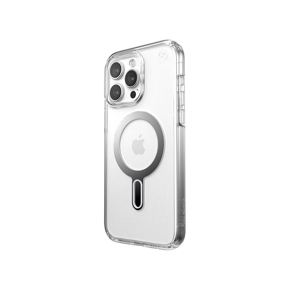 Wholesale Speck Presidio Perfect-Clear ClickLock MagSafe Apple iPhone 15 Pro Max (Clear/Chrome Finish/Serene Silver) - SPK530 - {ean13} - Hurt