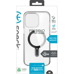 Wholesale Speck Presidio Perfect-Clear ClickLock MagSafe Apple iPhone 15 Pro Max (Clear/Chrome Finish/Serene Silver) - SPK530 - {ean13} - Hurt