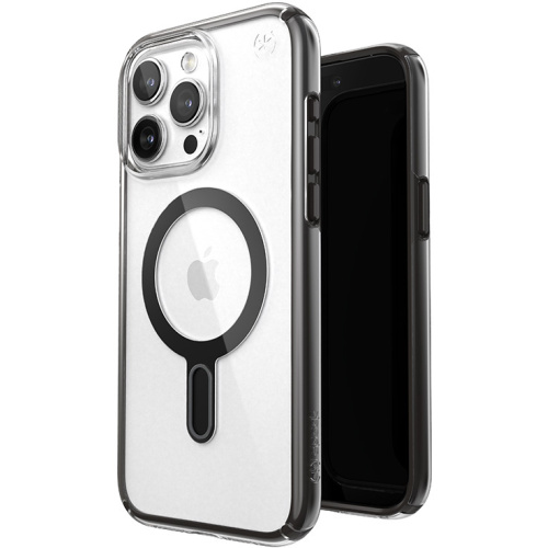 Hurtownia Speck - 840168536924 - SPK531 - Etui Speck Presidio Perfect-Clear ClickLock MagSafe Apple iPhone 15 Pro Max (Clear/Frosted Black/Slate Grey) - B2B homescreen