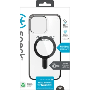 Hurtownia GSM - Etui Speck Presidio Perfect-Clear ClickLock MagSafe Apple iPhone 15 Pro Max (Čirý/Matně černý/Antracitově šedý) - SPK531 - {ean13} - Hurt